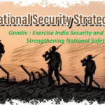 Indian security forces participating in the Gandiv Defence Exercise to enhance counter-terrorism preparedness and national crisis response